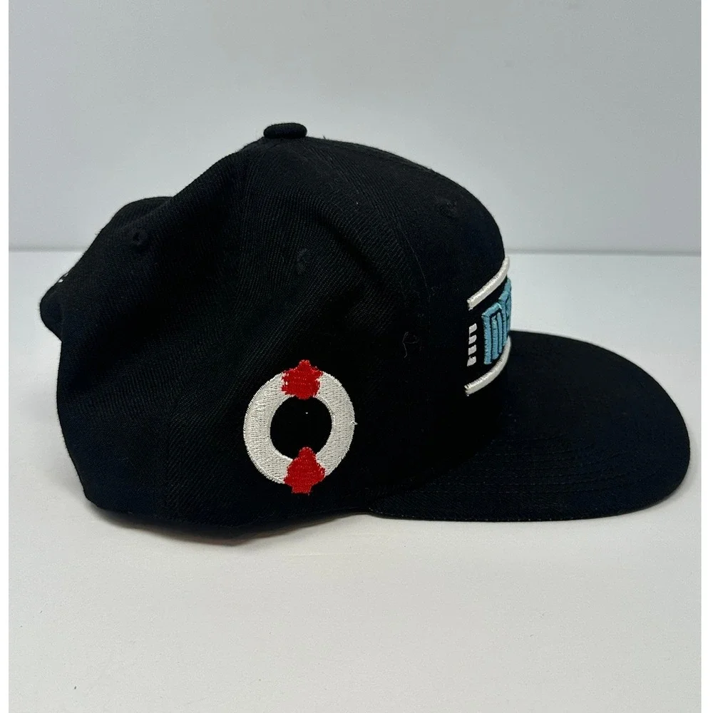 Adidas NBA Memphis Grizzlies Snapback Hat Black Teal Flat Brim Cap Adjustable B6